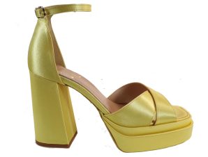 Smart Cronos Γυναικεία Παπούτσια Πέδιλα 7409-187 Κίτρινο